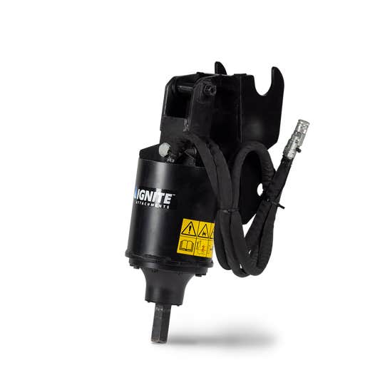 Ignite Mini Excavator 210PH Auger Attachment