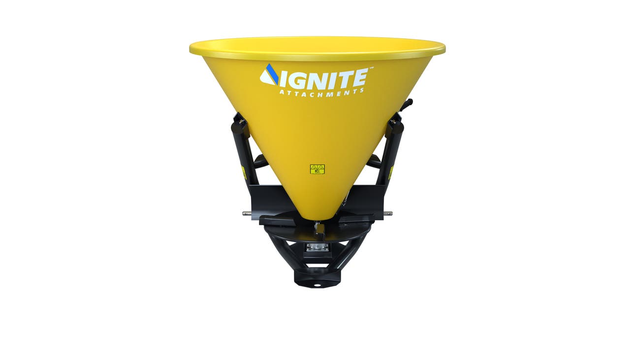 Ignite Broadcast Spreader for Compact Tractors